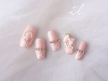 イル 神戸店/イニシャル×推し活ネイル