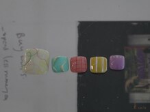 アイネイルズ 横浜WEST店(I-nails)/ちぐはぐ３Dチェック10480円