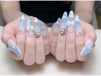 ウェーブ(WAVE)の写真/持ち込みデザインOK♪ネイリスト技能検定1級の技術力で理想のデザインに仕上げます！