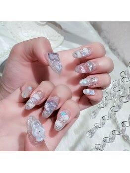 ベティネイル アイラッシュ(Betty Nail)/ぷくぷくシールネイル スカルプ