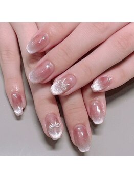 マググラデネイル/ピンクネイル