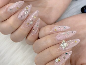 ネイルズバー 新宿店(Nails Bar)/シュガークリスタルネイル