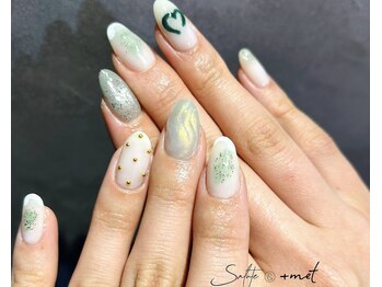 ～グリーンニュアンスネイル～