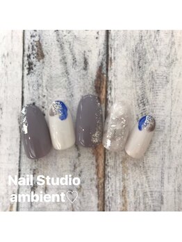 ネイルスタジオ アンビエント 表町店(Nail Studio ambient)/ホイルネイル