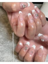 プライベートネイルサロン ママネイル(mamanail)/フレンチストーンネイル