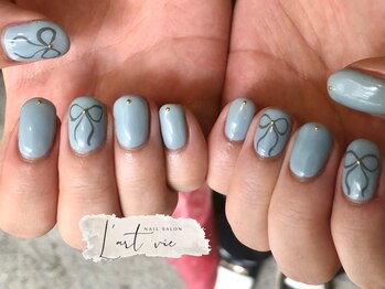 ベーシックアート×リボン