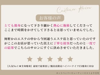 サロンドヴィーナス 横浜店/50代女性　Yさん 痩身ダイエット