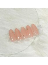 ブリスト(BRIST)/ピンクベージュネイル/シンプル