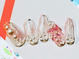 リボン×パール