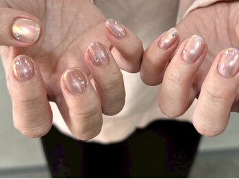 ハンハウス(Hanhouse)の写真/シンプルで上品なデザイン～お洒落トレンドアートまで♪季節に合わせたお任せニュアンスネイルも人気♪