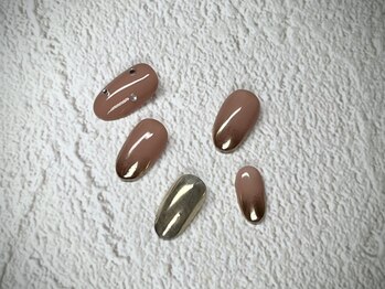 ナナネイル(7.Nail)/ミラーグラデ