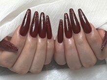 ブイピーネイル 新大久保(VP nail)/長さだし＆ワンカラー