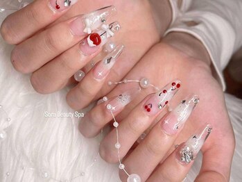 SORA KANAGAWA NAIL【ワンホン/マグネット/長さだし/持ち込み】/