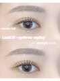 アイラッシュサロン ブラン なゆた浜北店(Eyelash Salon Blanc)&nbsp;moonロッド×ストレートアーチ！どの角度からも可愛く！