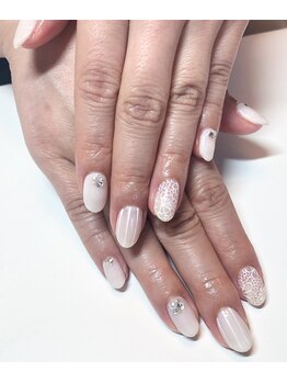 ネイルアンドまつげエクステ専門サロン スリー(THREE)/初回アートコース￥8100