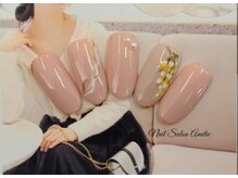 ネイルサロン アミティエ(Nail Salon Amitie)/上品大人可愛いミモザネイル