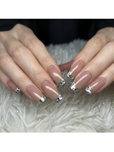 グロウネイル(Glow.Nail)/ガラスフレンチ