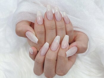 リンドネイルバイモカ(Lind nail by moca)の写真/"多くのお客様に気軽に可愛くなっていただきたい"という気持ちを込めて♪お手頃価格【ワンカラー◆¥3850】