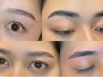 グランウィーユ バイ ロンド 銀座(Grand oeil by Lond)の写真/[アイブロウワックス脱毛¥5000][ハリウッドブロウリフト¥6980]外国人風立上げ眉or韓国平行眉どちらが好み？