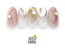 ピッピ 白金台店(peep PEEP)/2025年新春ネイル(成人式)-4