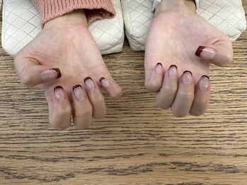 ネイルサロン エーナイン 札幌月寒店/フレンチネイル