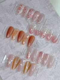 春の桜ネイル