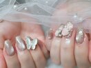 薔薇ネイル
