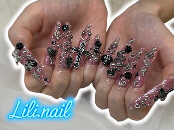 リリネイル 吉祥寺(Lili.nail)/地雷　ゴテゴテ　y2k