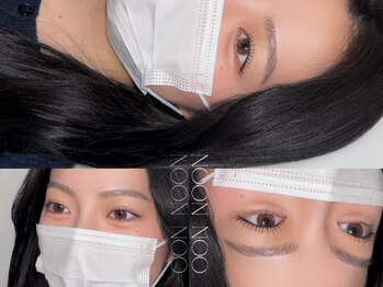 ヌン ヌ ラッシュ スタジオ(Noon noo lash studio)の写真/【中崎町駅/徒歩5分】韓国サロン風*白を基調とした"清潔感"◎おしゃれなプライベート空間でお待ちしてます!