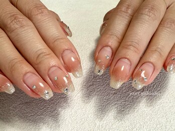 ジュエ ネイルスタジオ(jouer nailstudio.)/チークネイル
