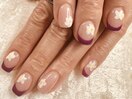 シンプルアートネイル