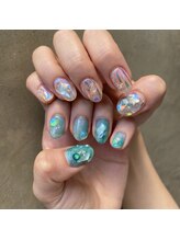 ネイルサロンノイ 経堂店(noi)/トレンド商材を使ったデザイン☆