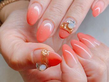 アクアビューティー(AQUA BEAUTY)/グラデーションネイル