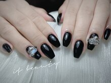 ミオ 上野店(mi.o)/かっこいいブラックネイル
