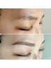 男女◎【アイブロウ】眉パーマ＋Wax＋長さ調節＋描き方講座◎7900→6980