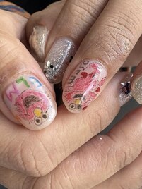キャラクターネイル