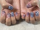 夏 花火 ヨーヨー ネイル！
