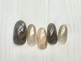 定額/レオパードネイル
