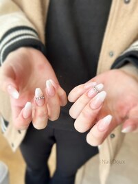 ホワイトグラデーション