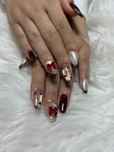 ヴリエ 立川店(VURIE)/ハートフレンチネイル