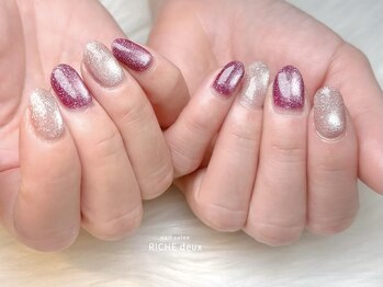 カシスピンク×シルバーマグ