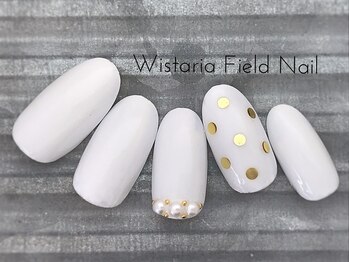 ウィスタリアフィールドネイル MONAD店(WISTARIA FIELD)/ワンカラー ドット