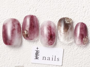 アイネイルズ 渋谷店(I nails)/もやもやカシス¥8980