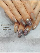 プライベート ネイルサロン マーマ(murmur)/ツイードネイル