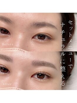 アンドモア ラッシュアンドブロウ ラウンジ(and MORE Lash&Brow lounge)/【眉×まつ毛のセットメニュー】