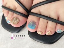 リーファネイルズ 岡山学南町店(Lea'ferNails)/フットデザインネイル