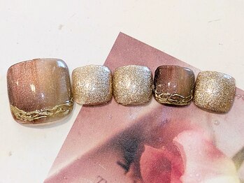 ティーエヌ 辻堂店/フット定額ネイル☆7700円