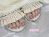 《フット》ときめきパーツネイル¥6800