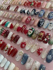 クリスマスネイル