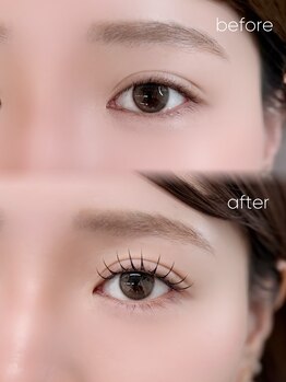 シーズ ラッシュ 新宿店(She's lash)/パリエク100本束感まつげ